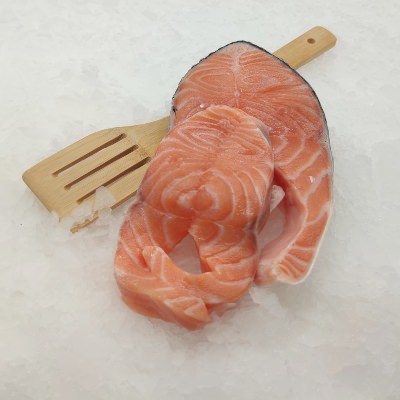 Rodajas de salmón sin espinas